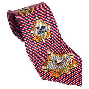 Vintage Peanuts‎ Team Hockey Snoopy Necktie United Feature Syndicate
